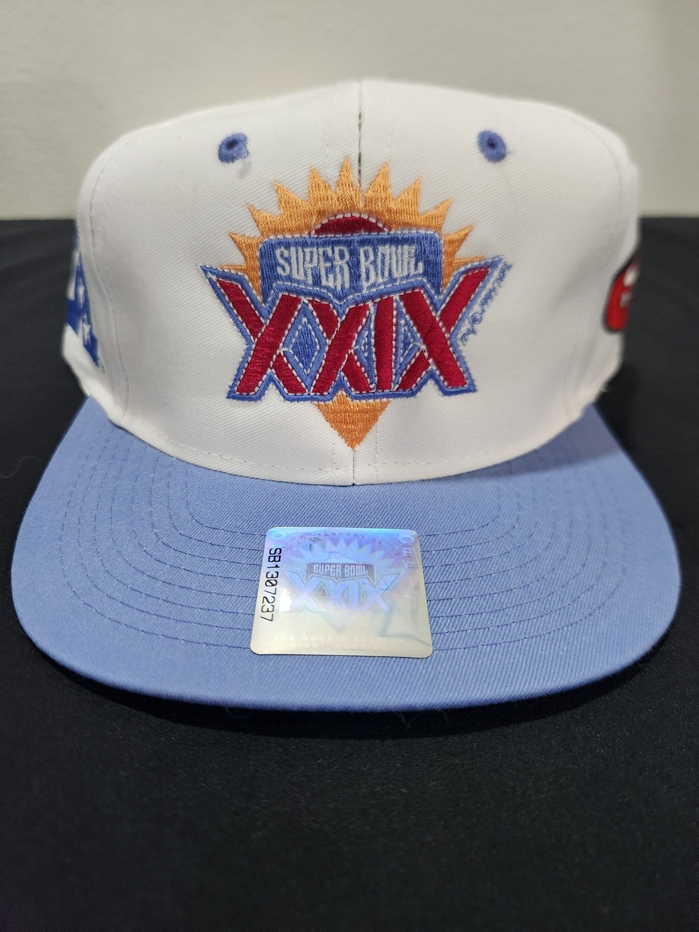 RARE San Francisco 49er Super Bowl XXIX  Snapback Hat with Tags And Halogram